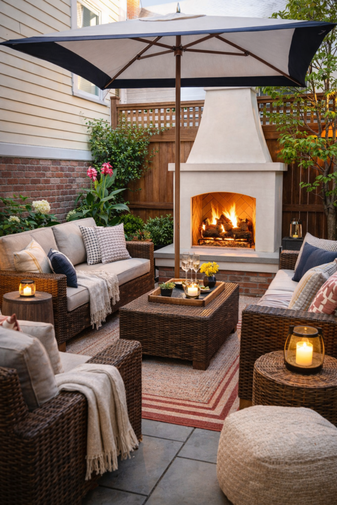 9 Best Outdoor Fireplace​ Design Ideas